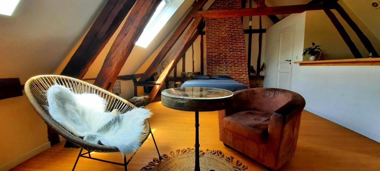 博韦Loft De Charme A 150M De La Cathedrale公寓 外观 照片